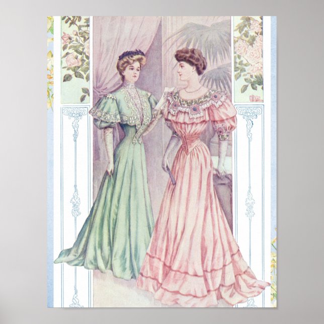 Affiche Femmes vintages (Devant)