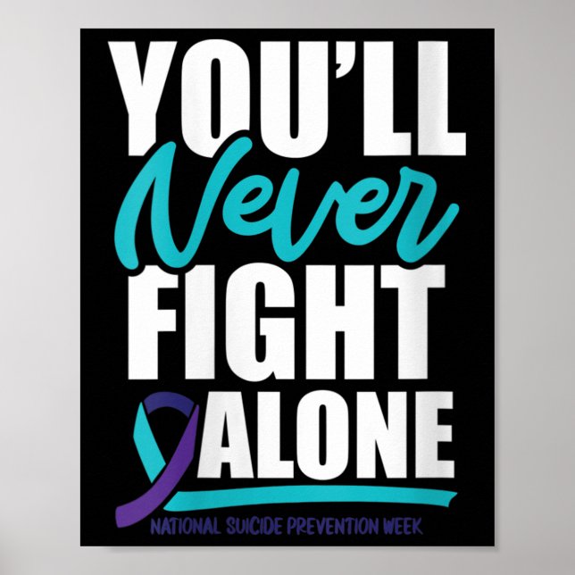 Affiche Femmes Vous Ne Combattrez Jamais Seules Semaine Na (Devant)
