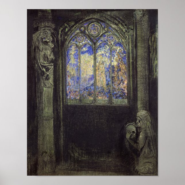 Affiche Fenêtre en verre tendu, 1904 (Devant)