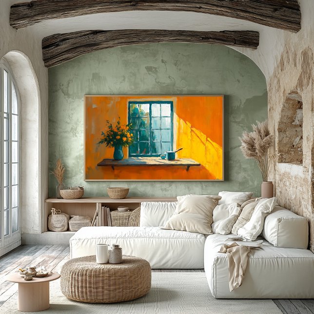 Affiche Fenêtre Fauvist avec Sunlit Still Life - Custom (Créateur téléchargé)