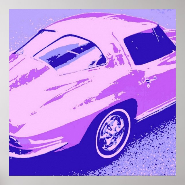 Affiche Fenêtre Fractionnement de la corvette (Devant)