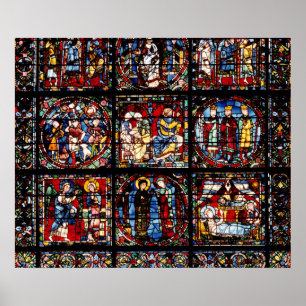 Affiche Fenêtre Incarnation