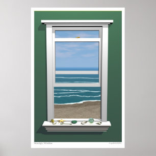 Affiche Fenêtre Nostalgique