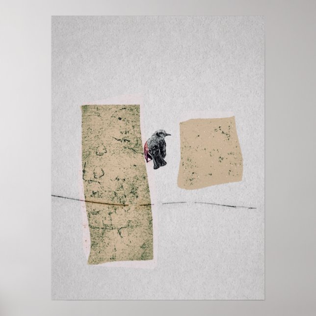 Affiche Fenêtre Porte Oiseau (Devant)