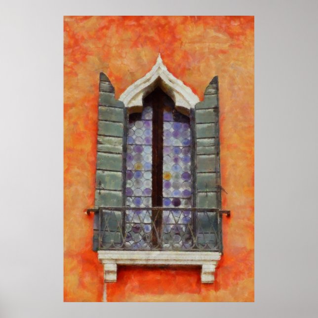 Affiche Fenêtre Renaissance (Devant)