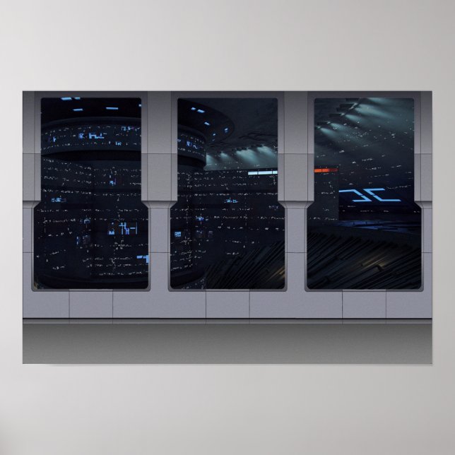 Affiche Fenêtres de Spacedock (Devant)