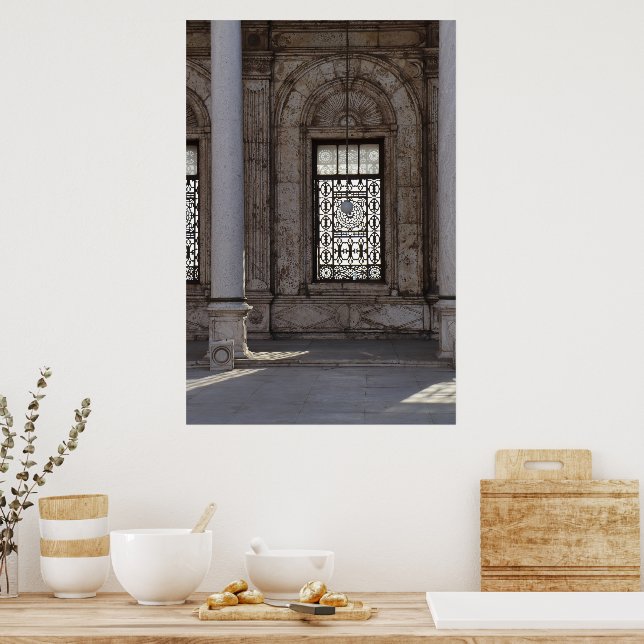 Affiche Fenêtres du monde : Mosquée du Caire (Cuisine)