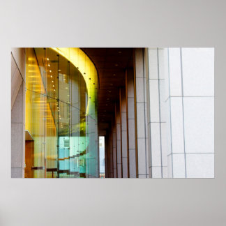 Affiche Fenêtres éclairées