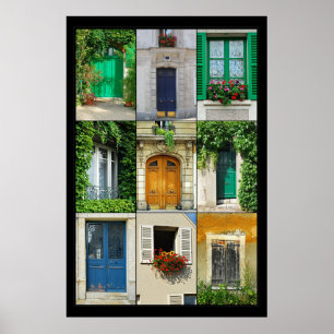 Affiche Fenêtres et portes de France