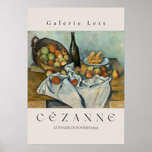 Affiche Feng Shui Abundance & Harvest | Paul Cezanne (Devant)