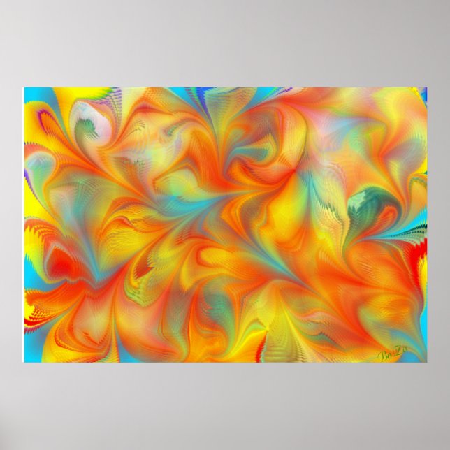 AFFICHE FENG SHUI ÉNERGIE INTUITIVE (Devant)