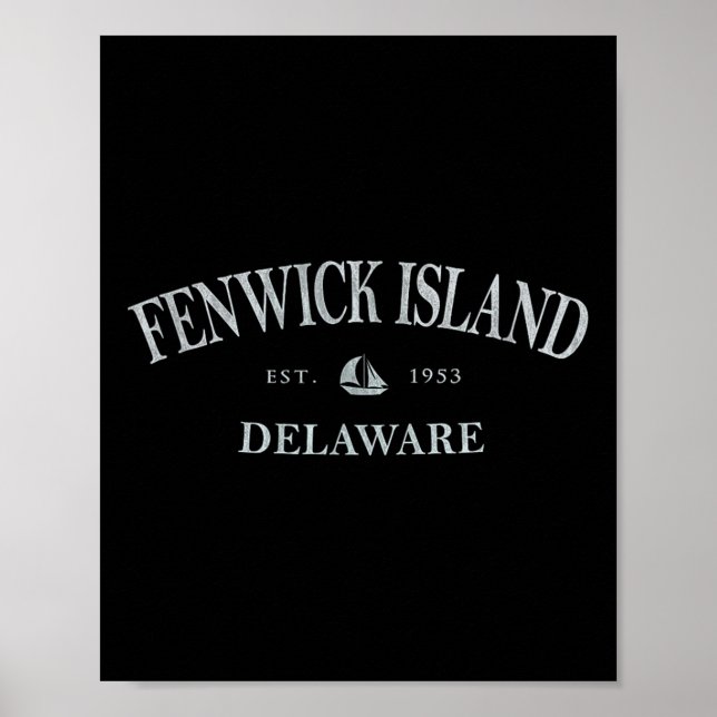 Affiche Fenwick Island Delaware _ Fenwick Island De Voile (Devant)