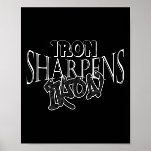 Affiche Fer désossé Sharpens Fer Inspiration Motiva