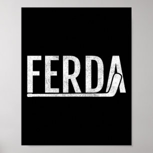 Affiche Ferda pour le hockey des garçons