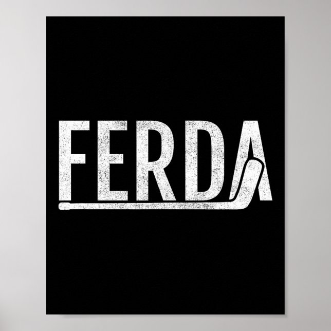 Affiche Ferda pour le hockey des garçons  (Devant)
