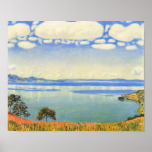 Ferdinand Hodler - Lac Léman de Chexbres