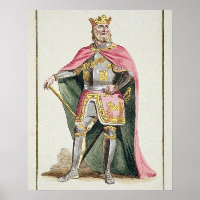 Affiche Ferdinand I (1379-1416) Roi d'Aragon de 'Receu (Devant)