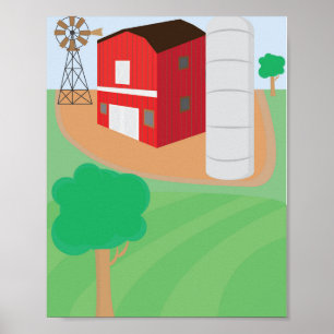 Affiche Ferme