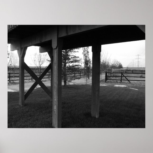 Affiche Ferme de Farmington Utah Horse (Devant)