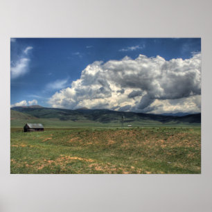 Affiche Ferme du Colorado