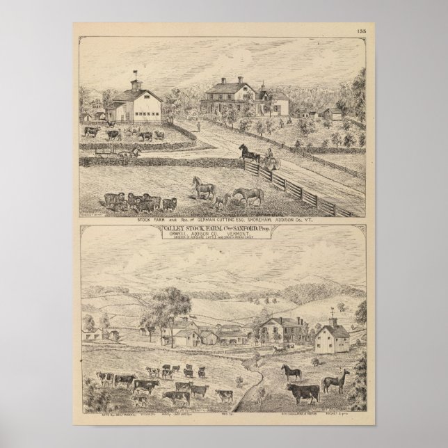Affiche Ferme et résidence stock à Shoreham (Devant)