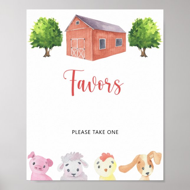Affiche Ferme - Favoris (Devant)