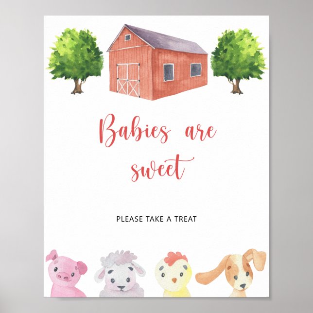 Affiche Ferme - Prenez un doux (Devant)