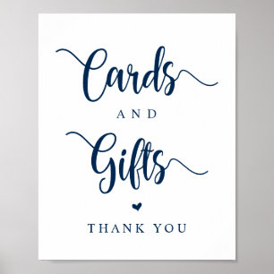 Affiche Ferme rustique, bleu marine, cartes de mariage et 