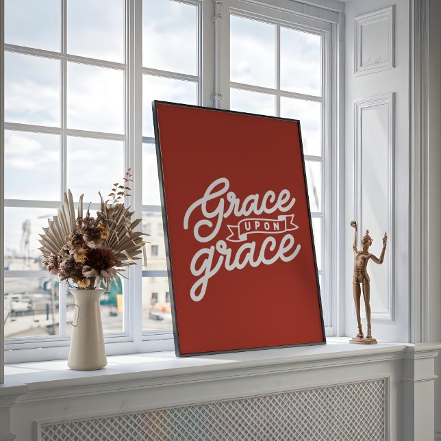 Affiche Ferme rustique Christian Grace sur la grâce (Créateur téléchargé)