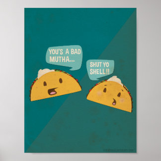 Affiche Ferme Ta Coquille ! !