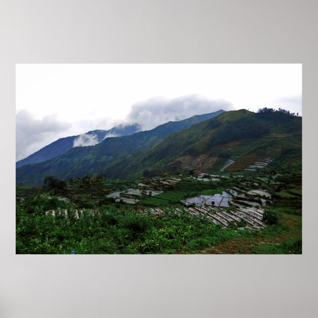Affiche Fermes de Dieng (Devant)