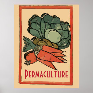 Affiche Fermes de maculture, personnalisation