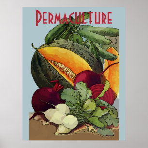 Affiche Fermes de maculture, personnalisation