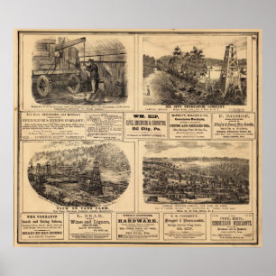 Affiche Fermes d'huile