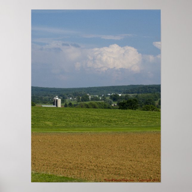 Affiche Fermes du pays Amish (Devant)