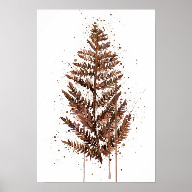 Affiche Fern Leaf (Devant)
