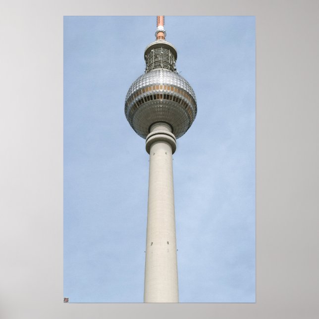 Affiche Fernsehturm Berlin (Devant)