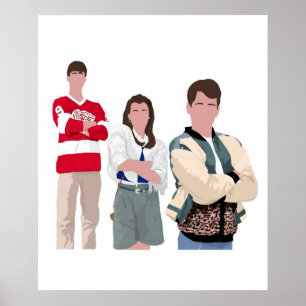 Affiche Ferris Bueller Art