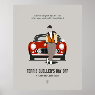 Affiche Ferris Buellers Jour off