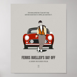 Affiche Ferris Buellers Jour off