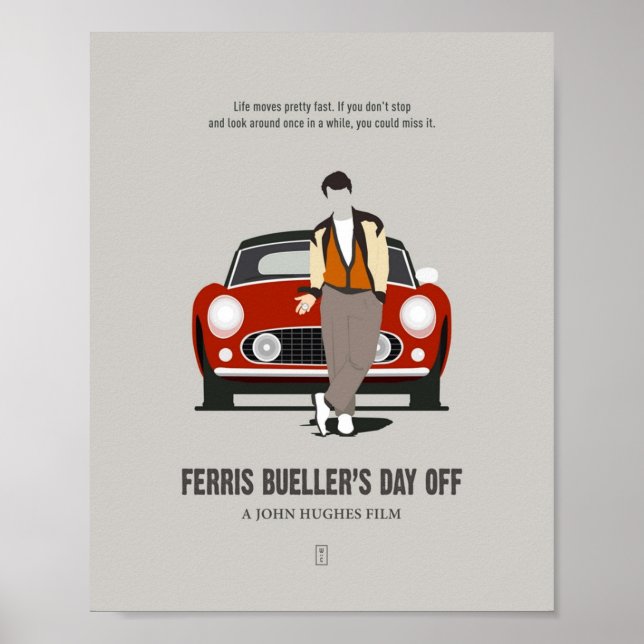 Affiche Ferris Buellers Jour off (Devant)