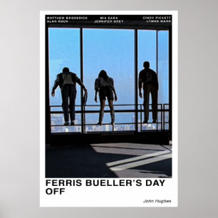 Affiche Ferris Buellers Jour off