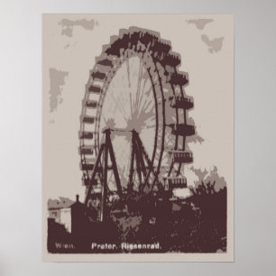 Affiche Ferris Wheel, Vienne 1939