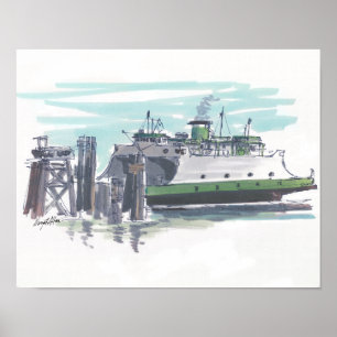 Affiche Ferry Keystone