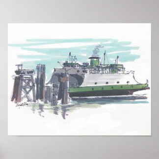 Affiche Ferry Keystone