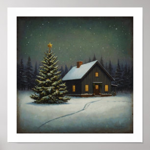 Affiche Festif Arbre de Noël