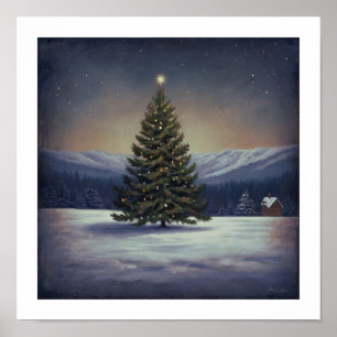 Affiche Festif Arbre de Noël