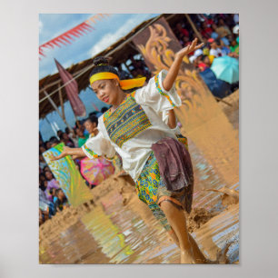 Affiche Festival de la boue de Malagnang