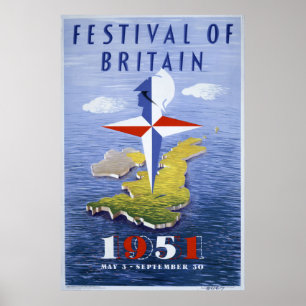 Affiche Festival de la Grande-Bretagne