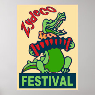 Affiche Festival de Zydeco